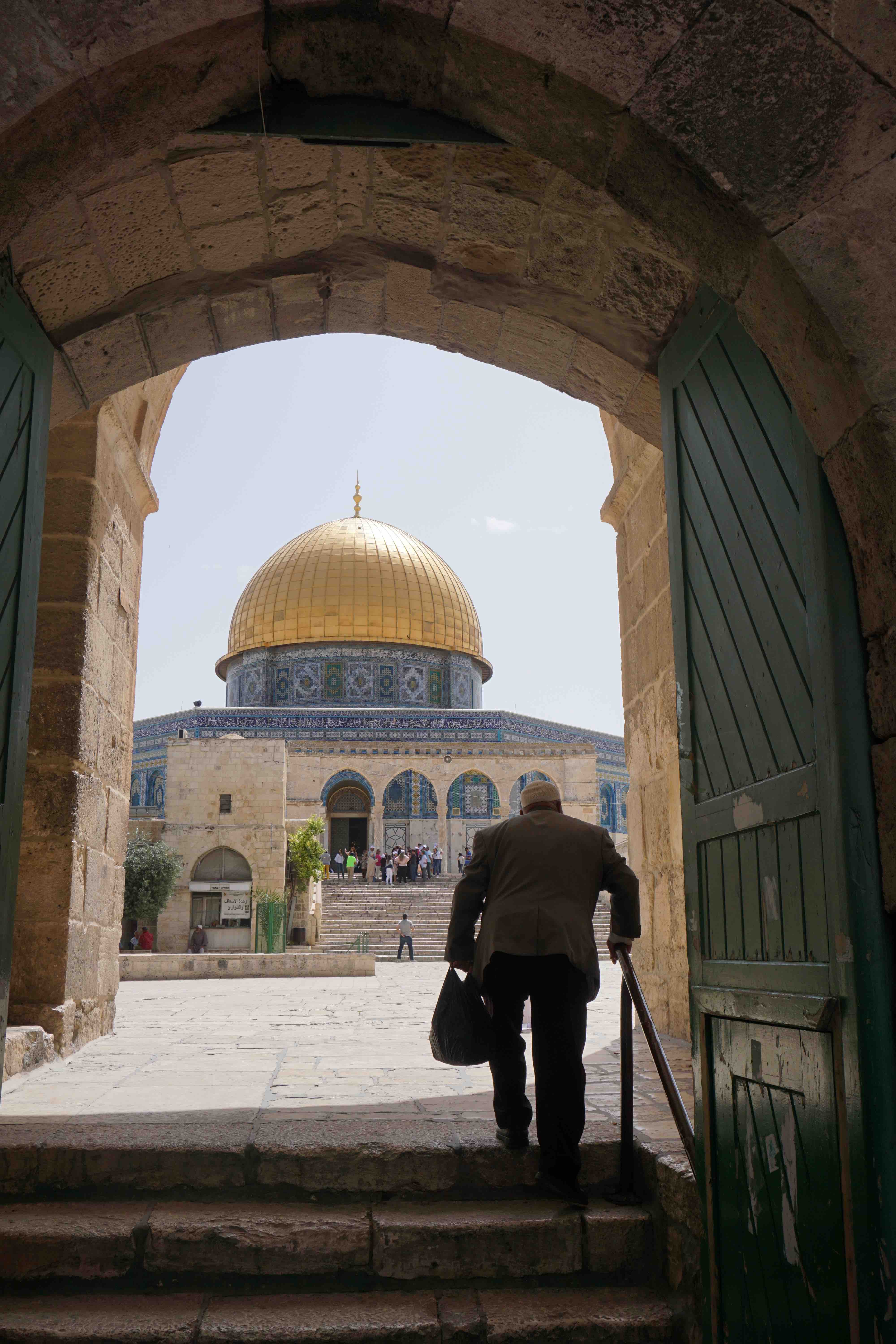 Access to the Dome of the Rock
