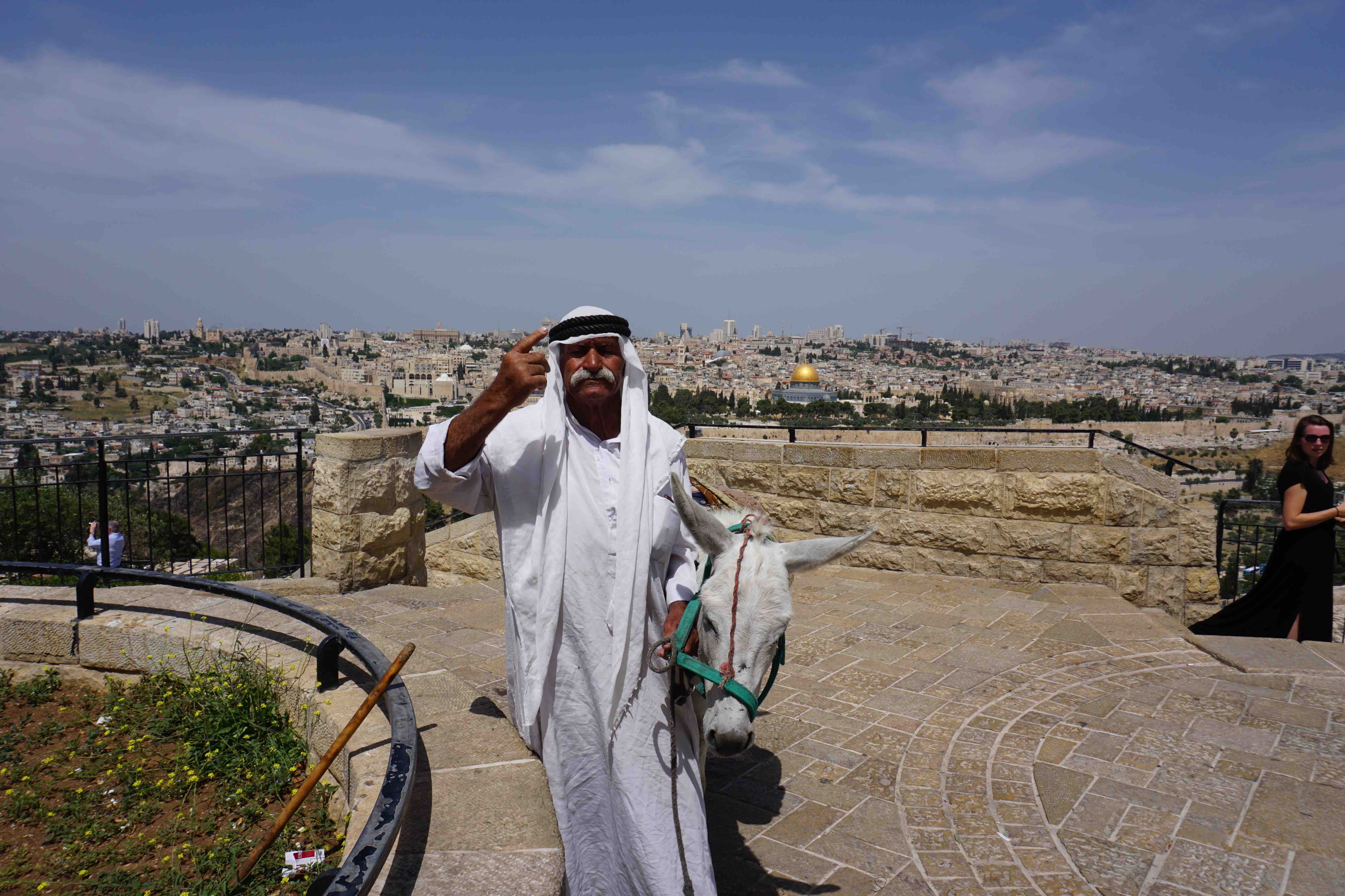 From the Mount of the Olives